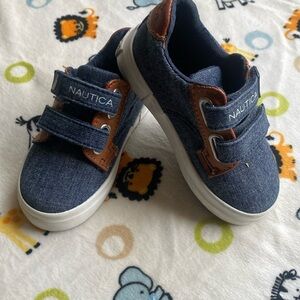Nautica Boat shoes for a lil boy 👦🏾!